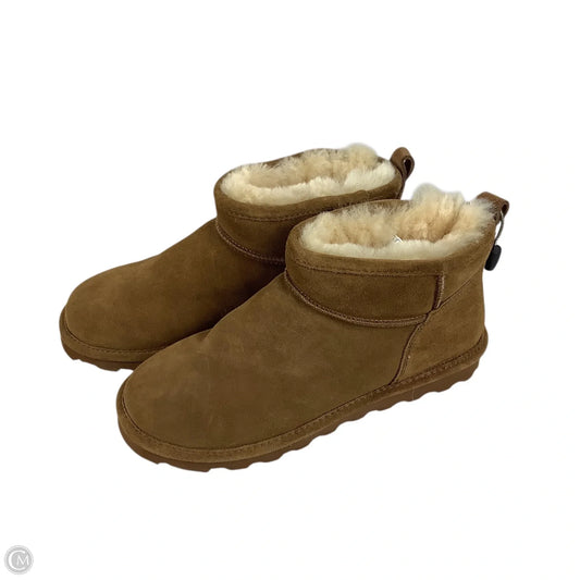 Boots Ankle Flats By Bearpaw In Tan, Size: 11