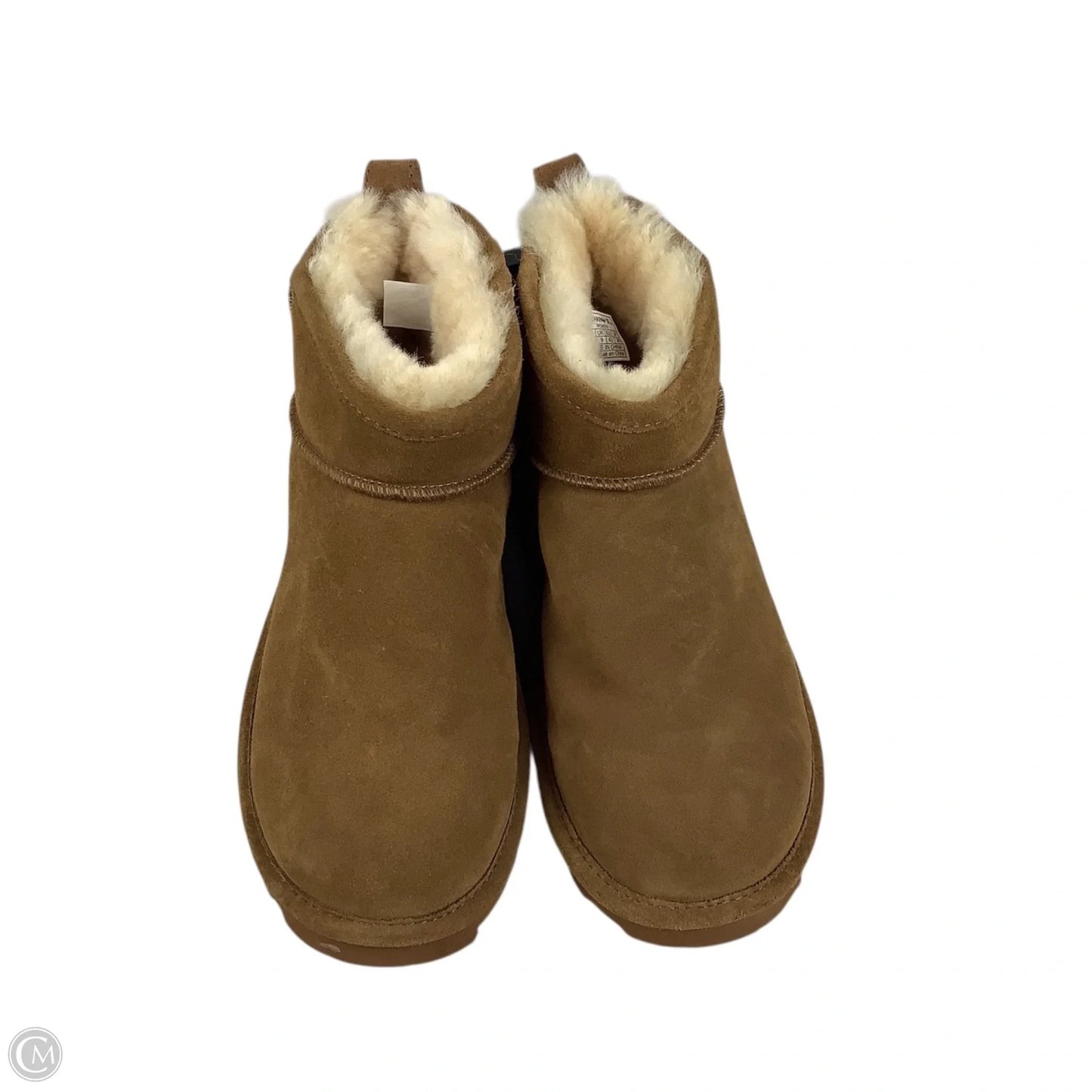 Boots Ankle Flats By Bearpaw In Tan, Size: 11