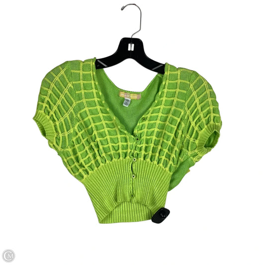 Top Short Sleeve By Urban Outfitters In Green, Size: Xs