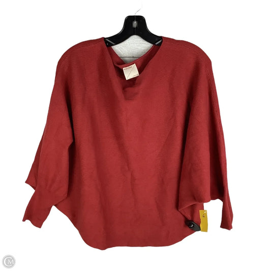 Sweater By Kerisma In Red, Size: Est. L