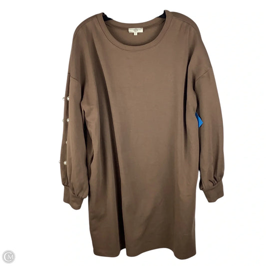 Dress Casual Short By Entro In Brown, Size: L