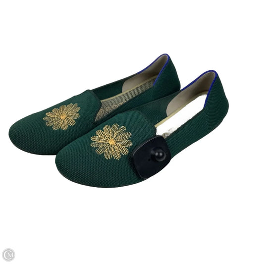 Shoes Flats By Rothys In Green, Size: 7.5