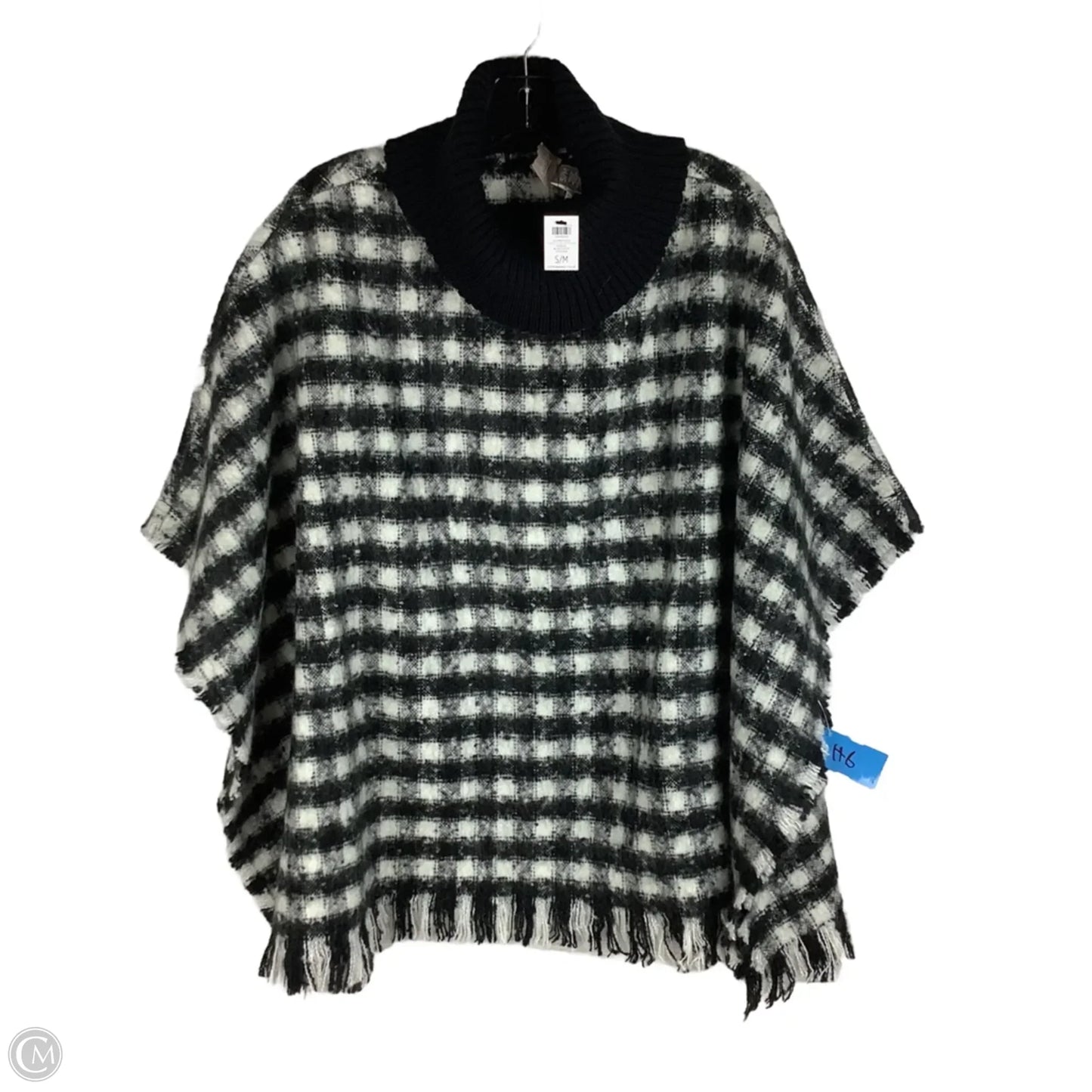 Shawl By Chicos In Plaid Pattern, Size: S/M