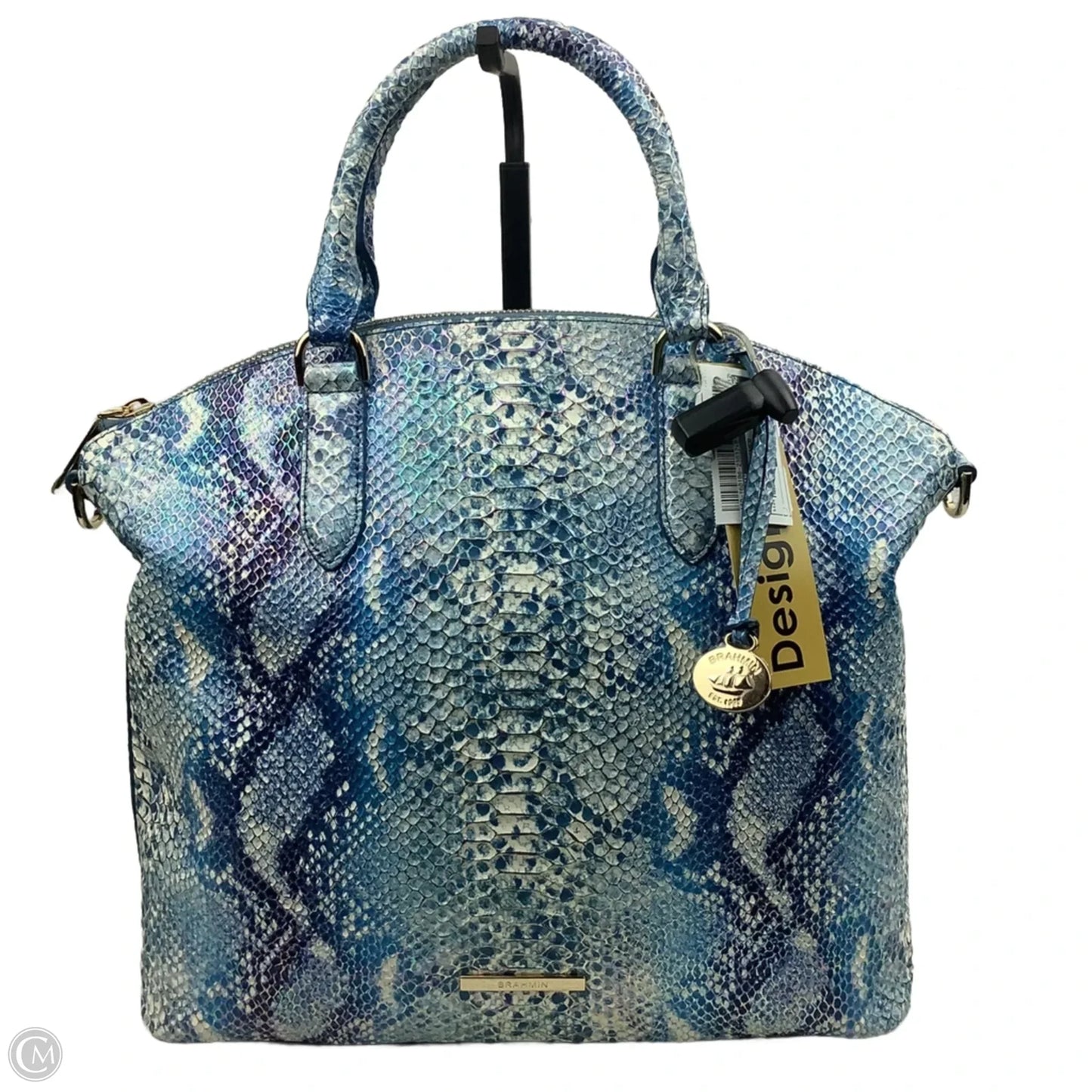 Handbag Designer By Brahmin, Size: Medium