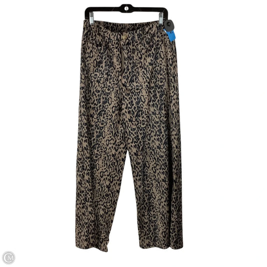 Pants Wide Leg By Jodifl In Animal Print, Size: L