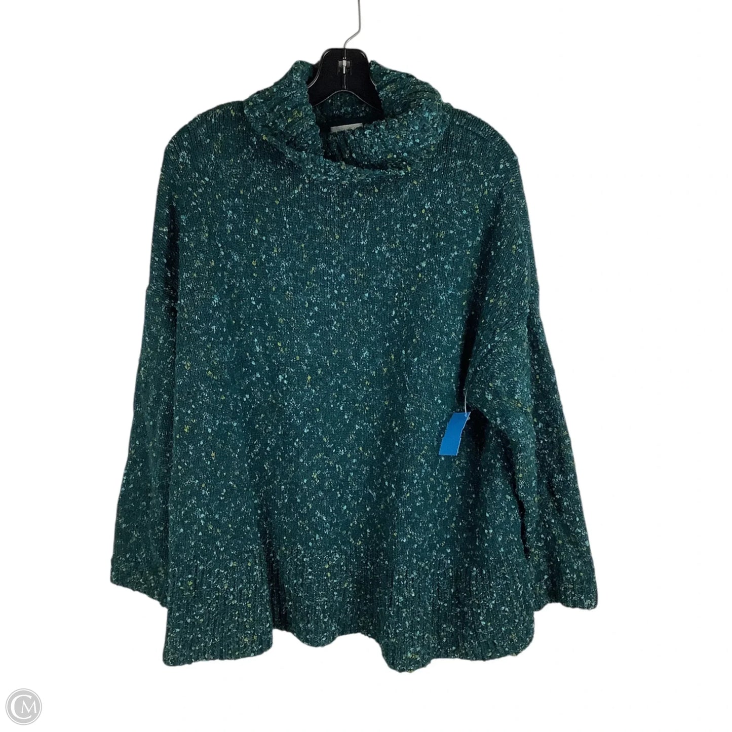 Sweater By J. Jill In Blue & Green, Size: Xl