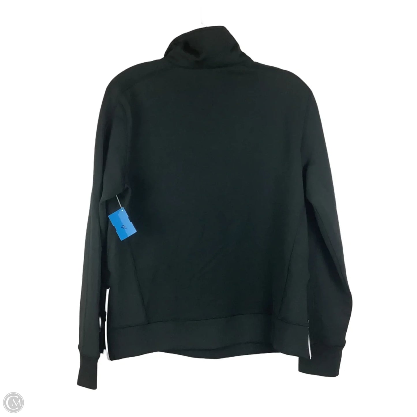 Athletic Sweatshirt Collar By Clothes Mentor In Black, Size: L