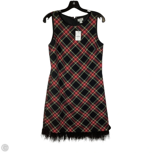 Dress Party Short By J. Crew In Plaid Pattern, Size: 2
