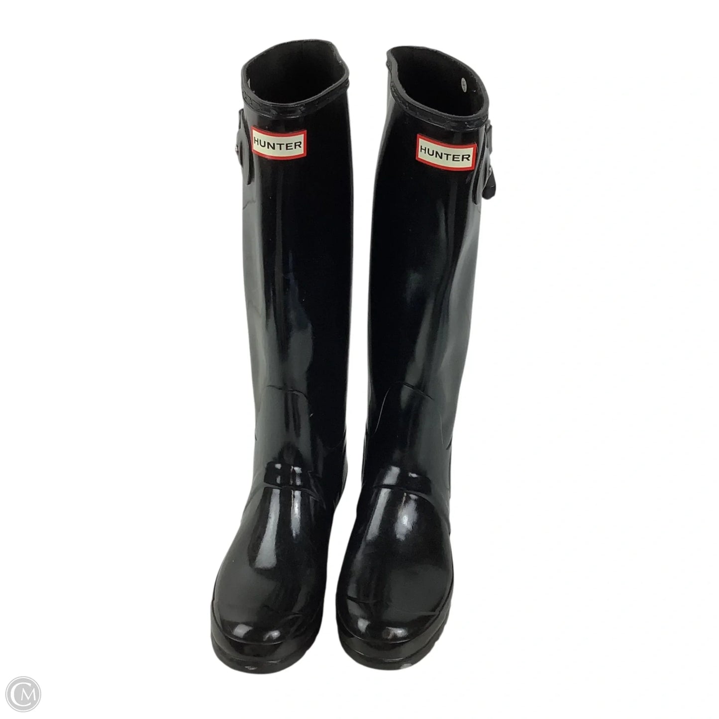 Boots Rain By Hunter In Black, Size: 9