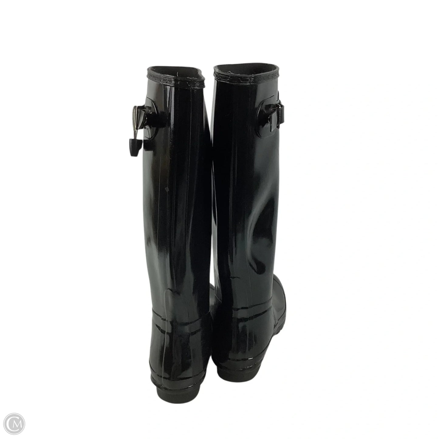 Boots Rain By Hunter In Black, Size: 9