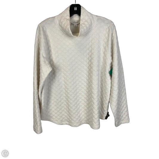 Top Long Sleeve By J. Crew In Cream, Size: M