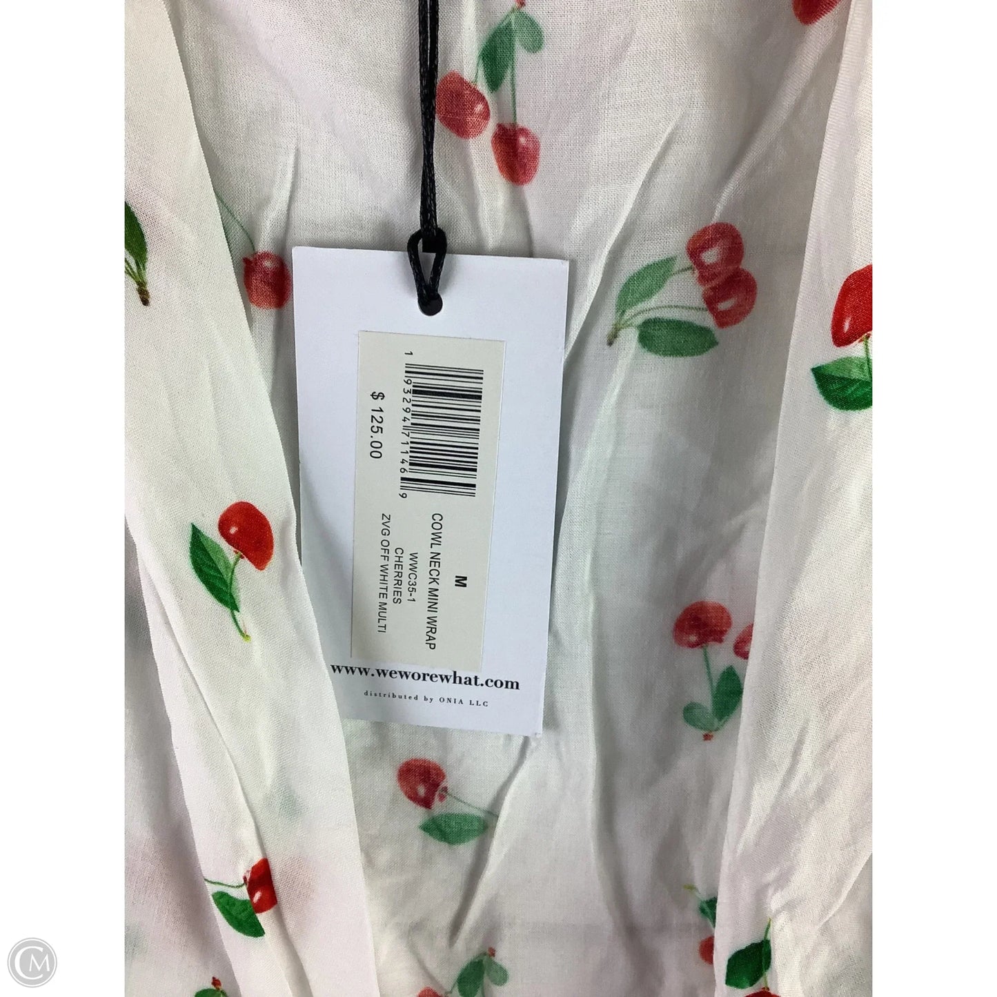 Dress Casual Short By Cmc In Red & White, Size: M