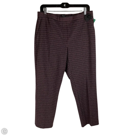 Pants Dress By Theory In Plaid Pattern, Size: 10