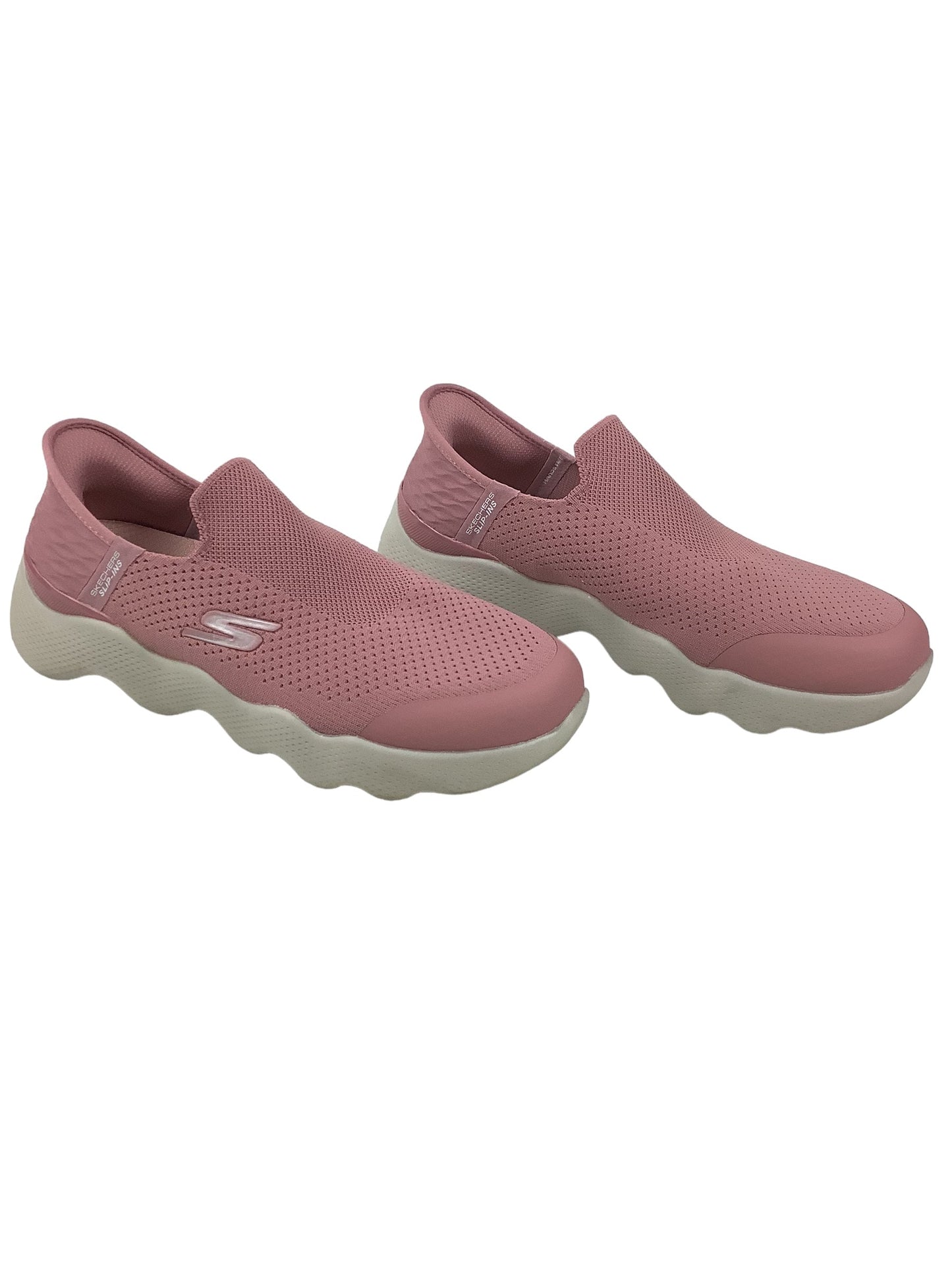 Pink Shoes Athletic Skechers, Size 9