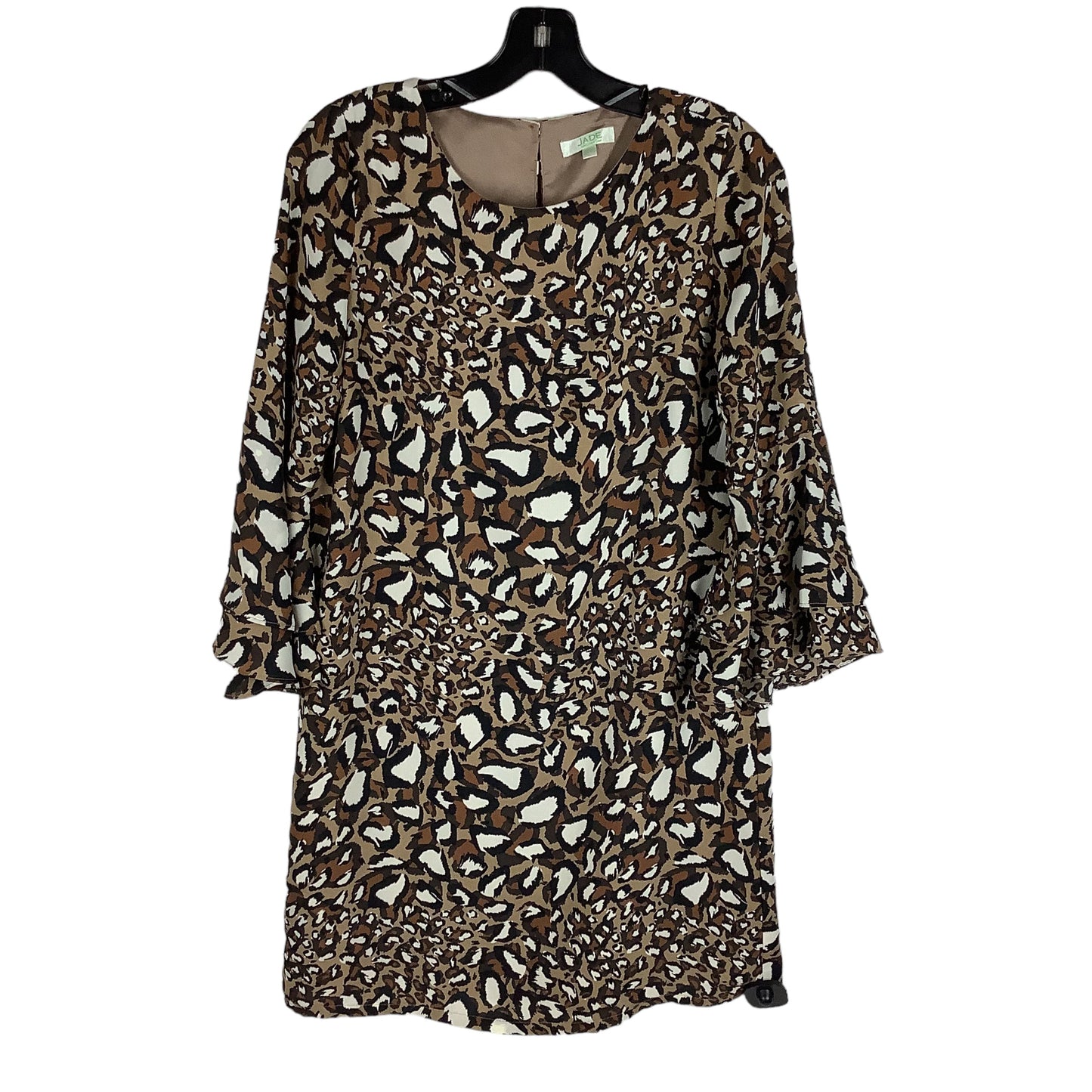 Animal Print Dress Casual Short Jade, Size S