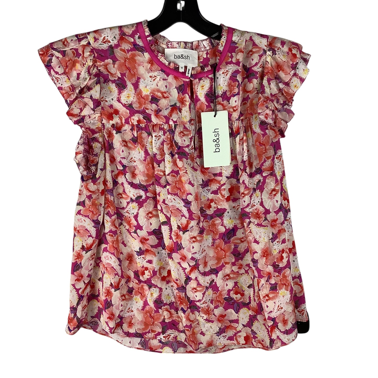 Top Short Sleeve Designer By Cma In Multi-colored, Size: M