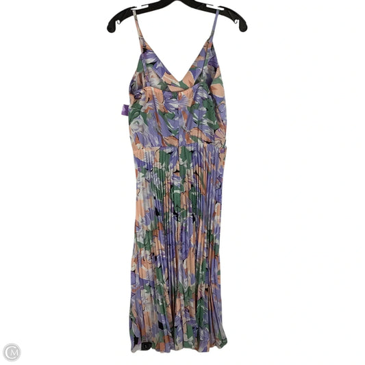 Dress Party Midi By Clothes Mentor In Multi-colored, Size: S