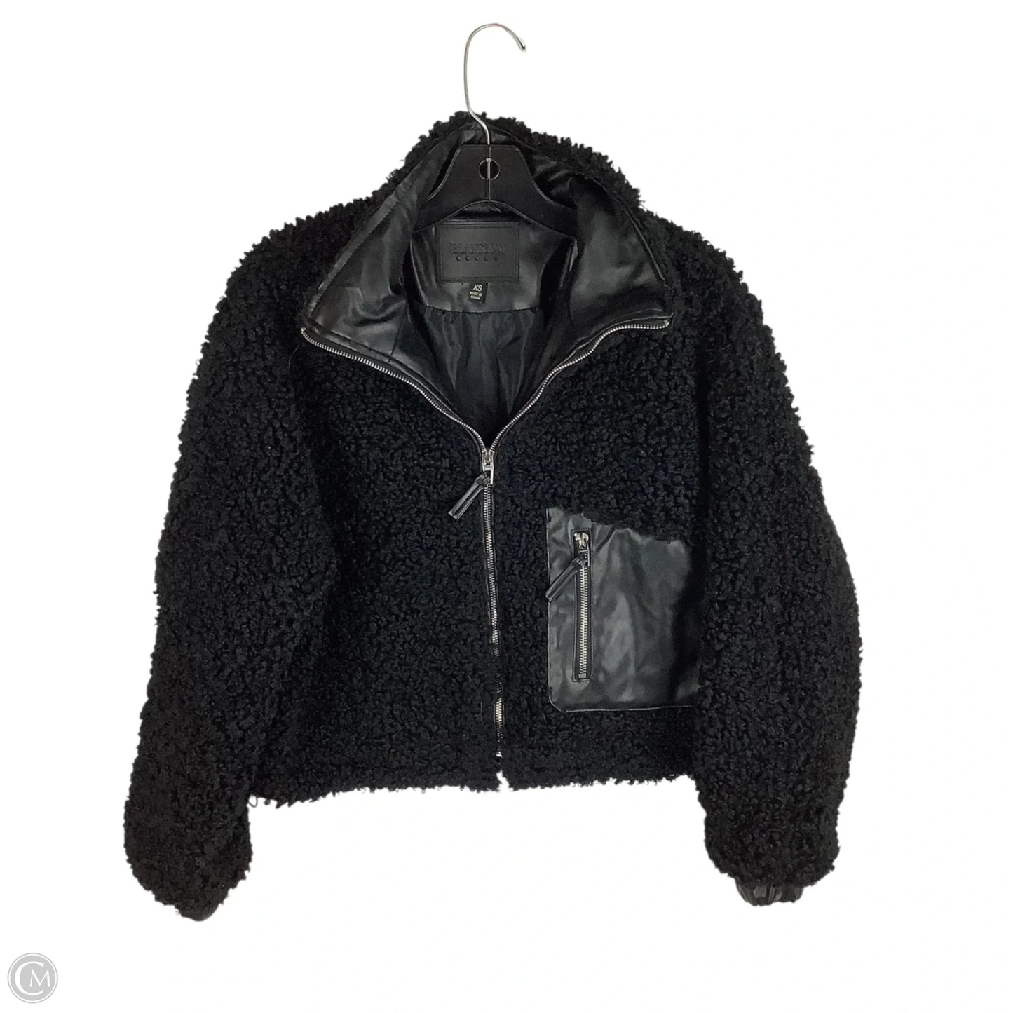 Jacket Faux Fur & Sherpa By Blanknyc In Black, Size: Xs