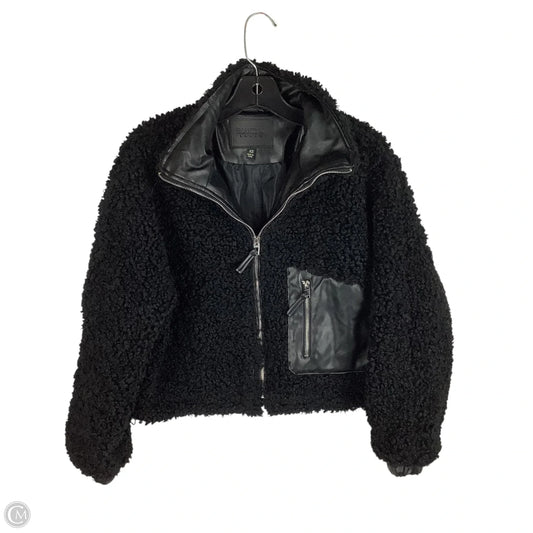 Jacket Faux Fur & Sherpa By Blanknyc In Black, Size: Xs