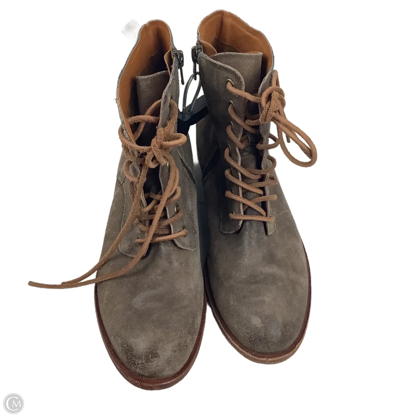 Boots Ankle Flats By Kork Ease In Taupe, Size: 7