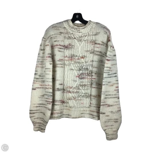 Sweater By Hem & Thread In Tan, Size: L