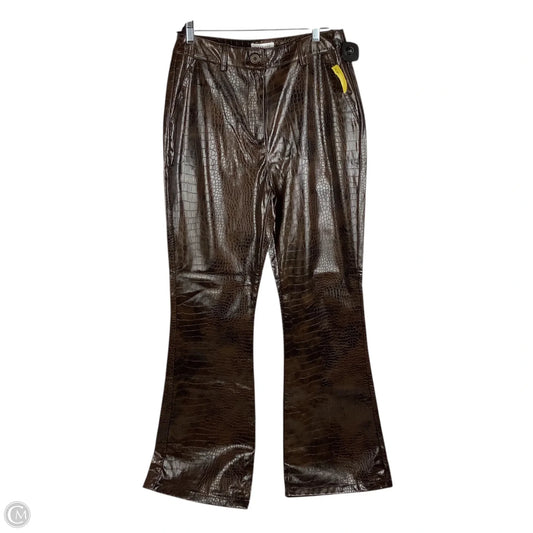 Pants Dress By Topshop In Brown, Size: 8