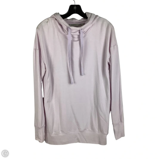 Athletic Top Long Sleeve Hoodie By Athleta In Pink, Size: Xs