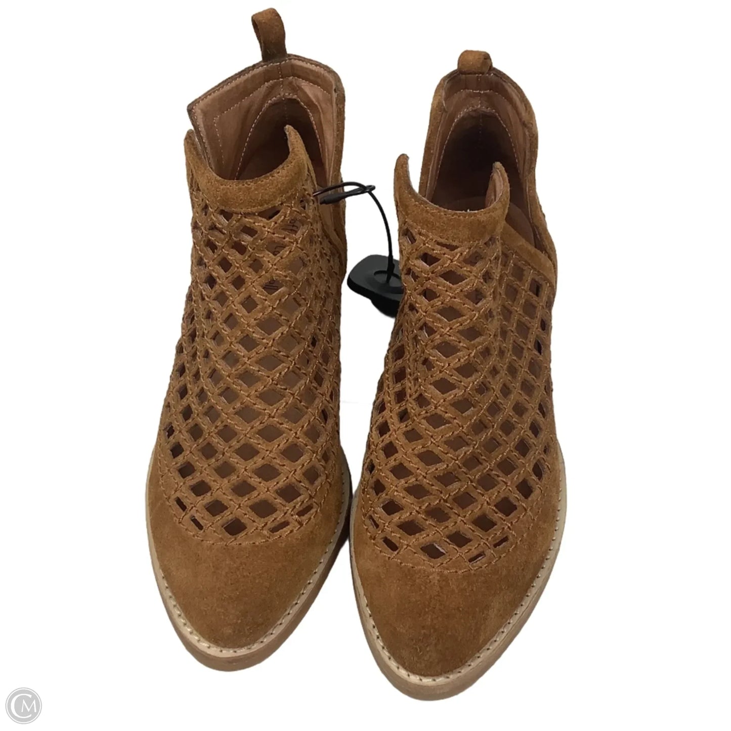 Boots Ankle Heels By Jeffrey Campbell In Brown, Size: 6