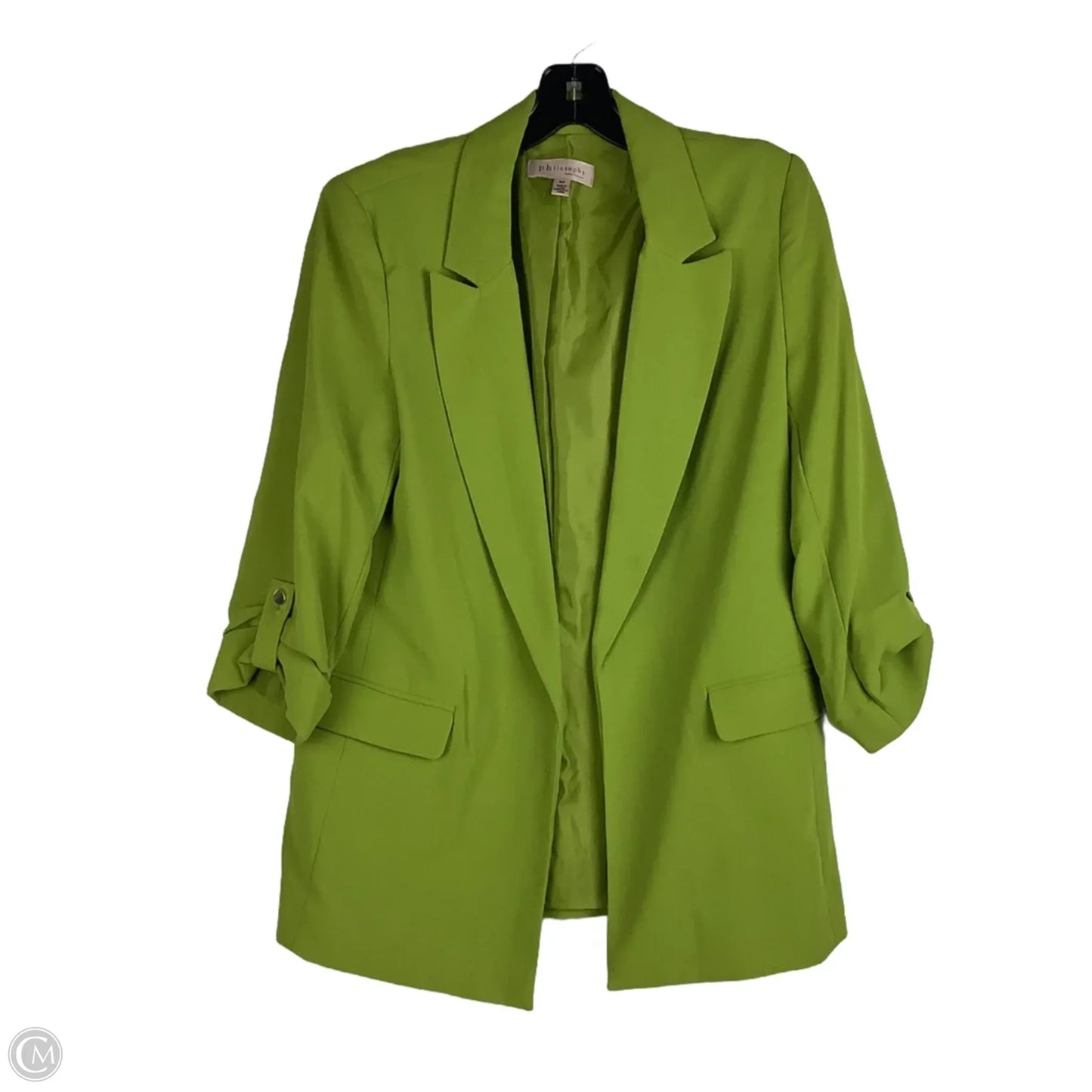 Blazer By Philosophy In Chartreuse, Size: S