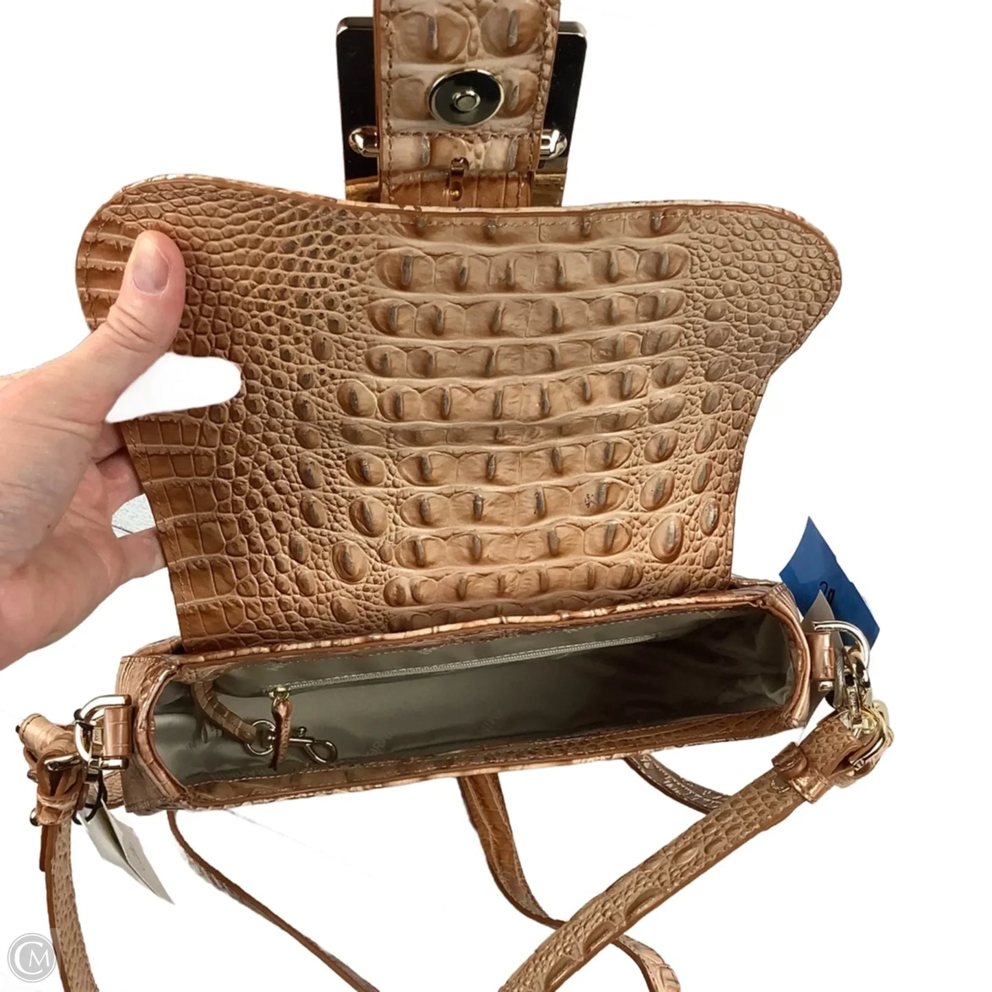 Crossbody Designer By Brahmin, Size: Medium