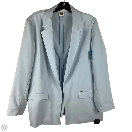Blazer By Anne Klein In Blue, Size: Xl