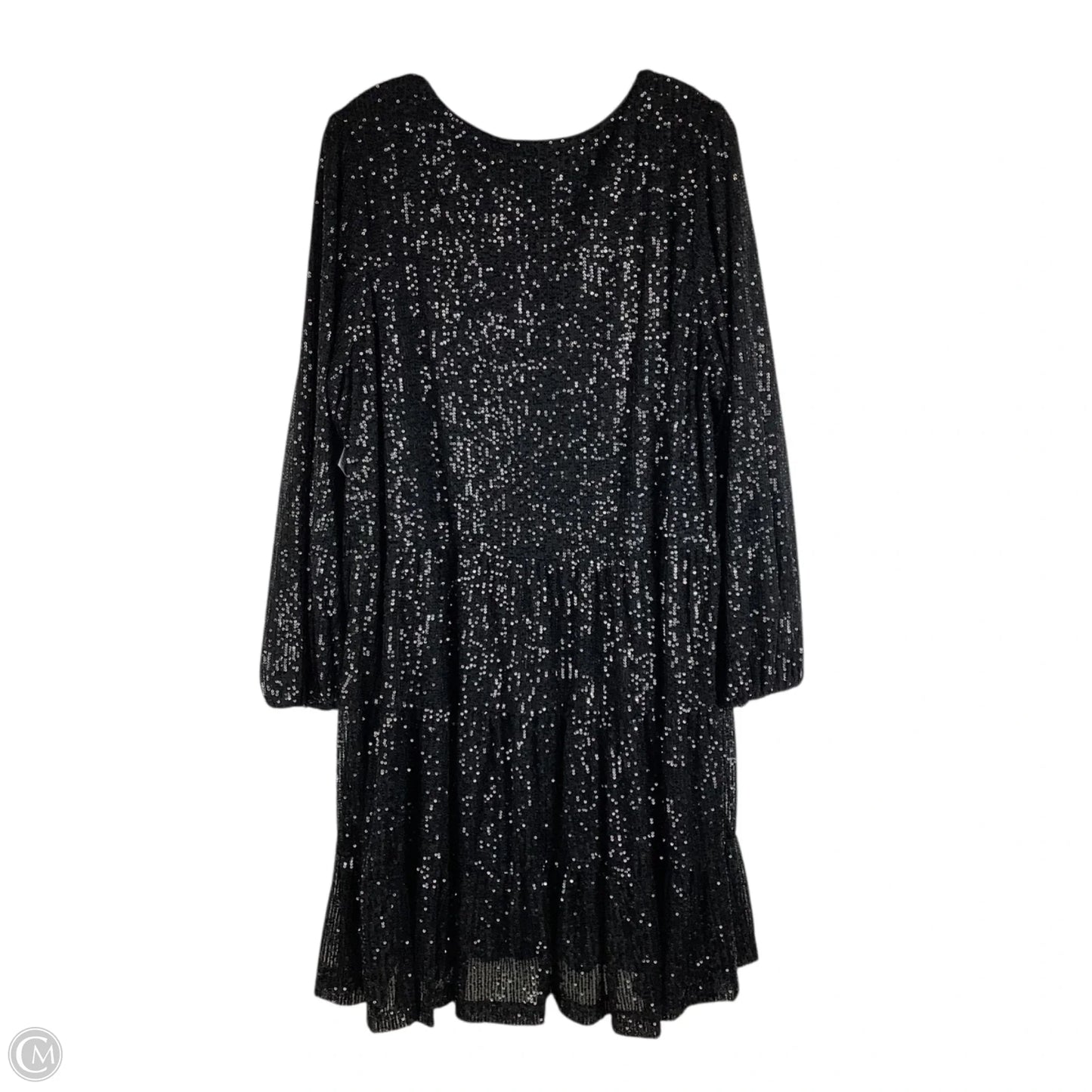 Dress Party Short By Crown And Ivy In Black, Size: 2x