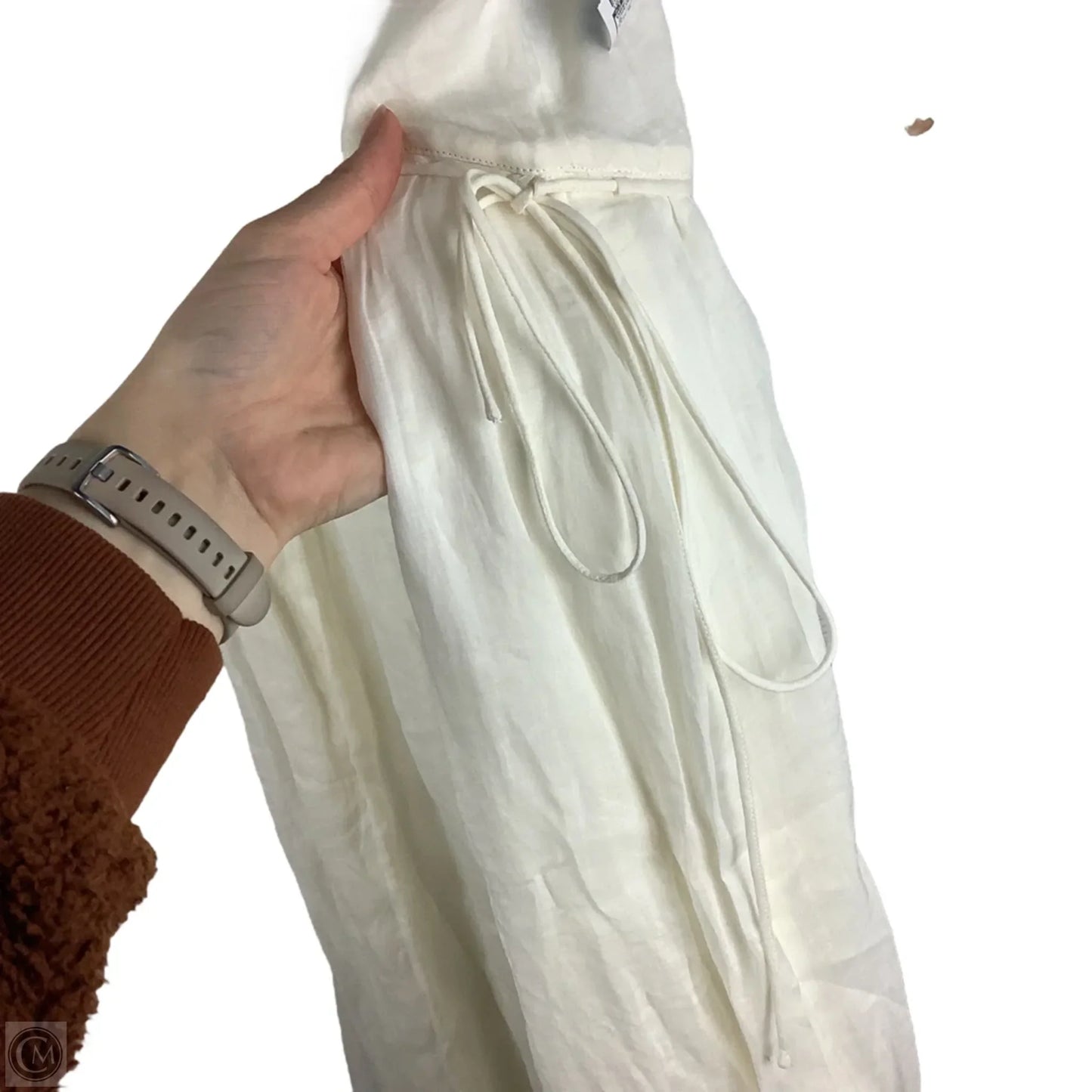 Dress Casual Midi By J. Crew In Cream, Size: 8