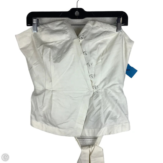 Top Sleeveless By Free People In White, Size: L