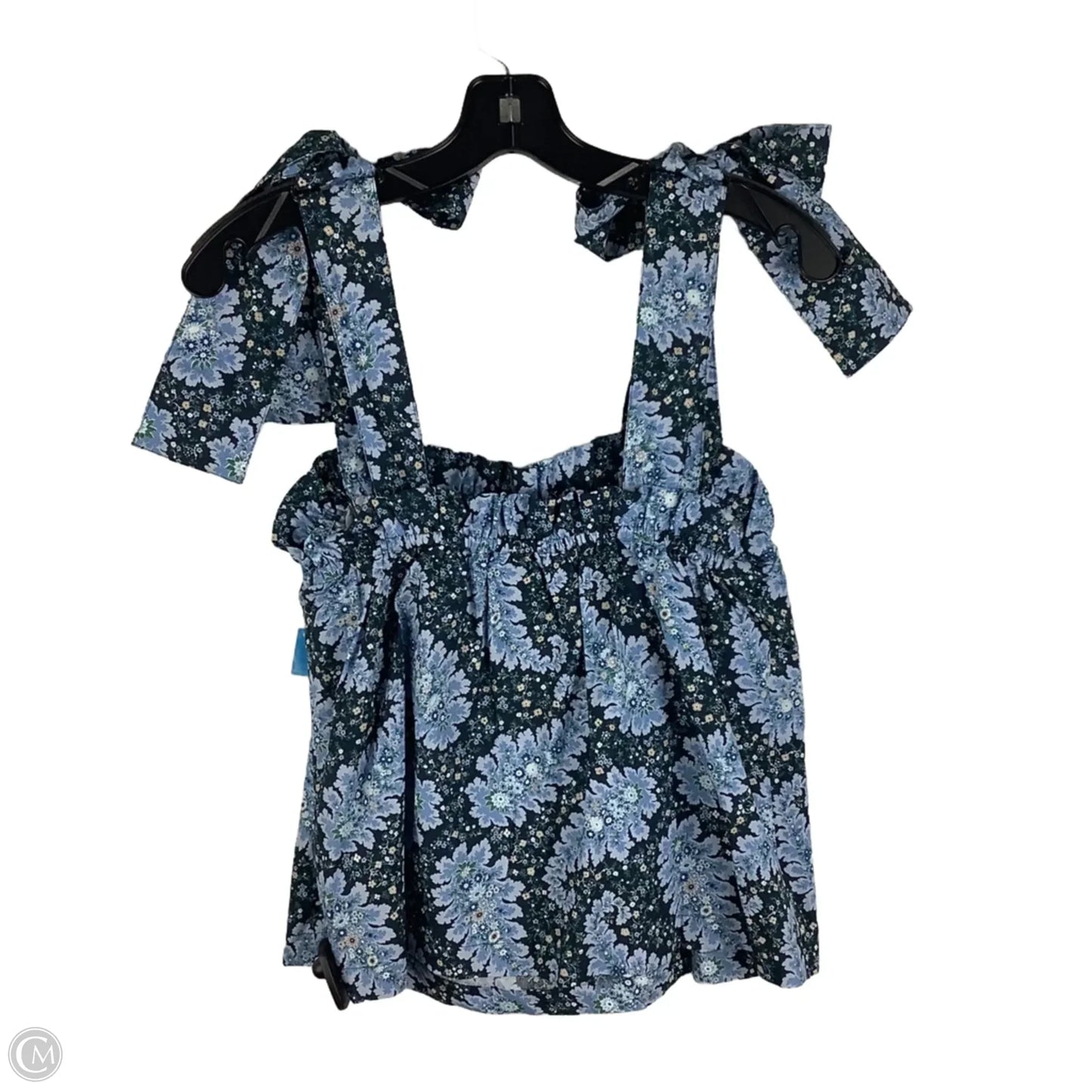 Top Sleeveless By J. Crew In Floral Print, Size: L