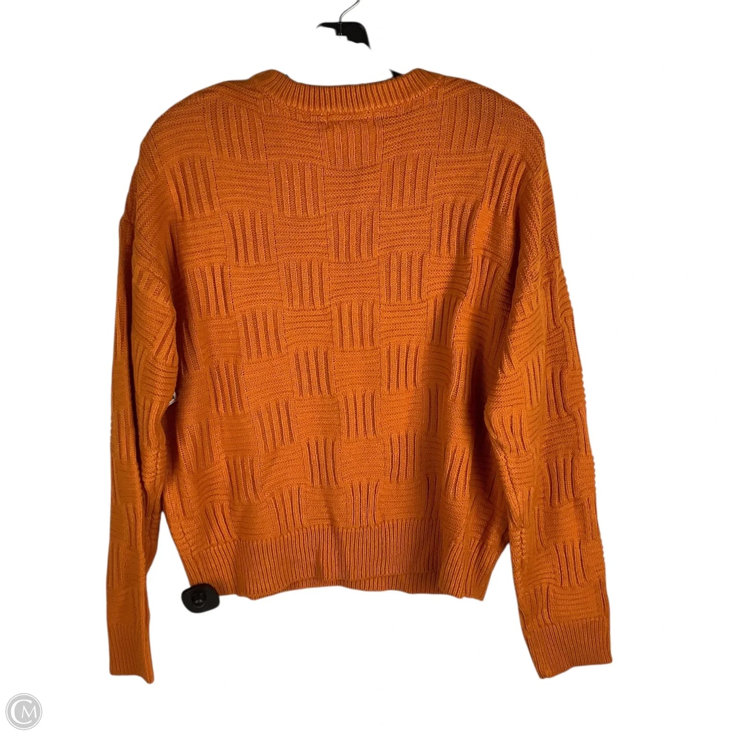 Sweater By Clothes Mentor In Orange, Size: S