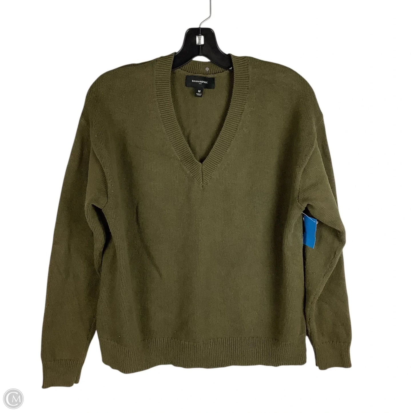 Sweater By Banana Republic In Green, Size: M