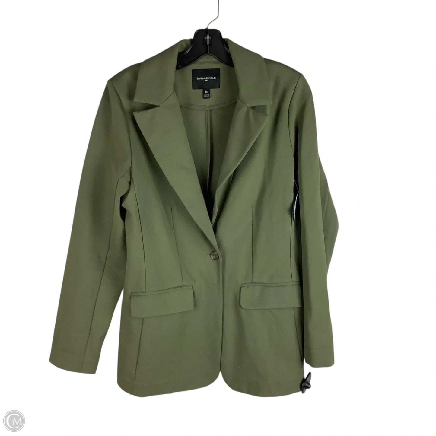 Blazer By Banana Republic In Green, Size: M