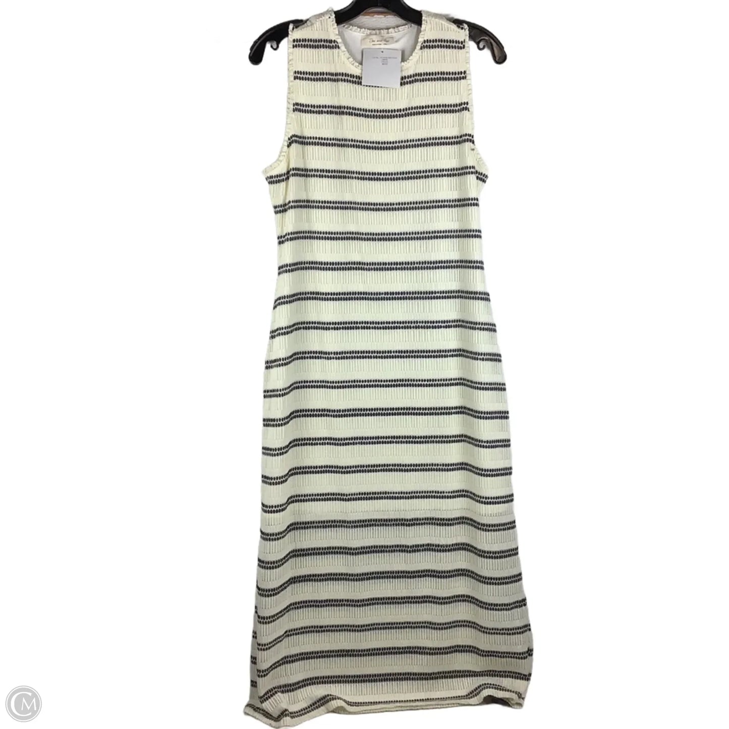 Dress Casual Maxi By Doe & Rae In Striped Pattern, Size: L