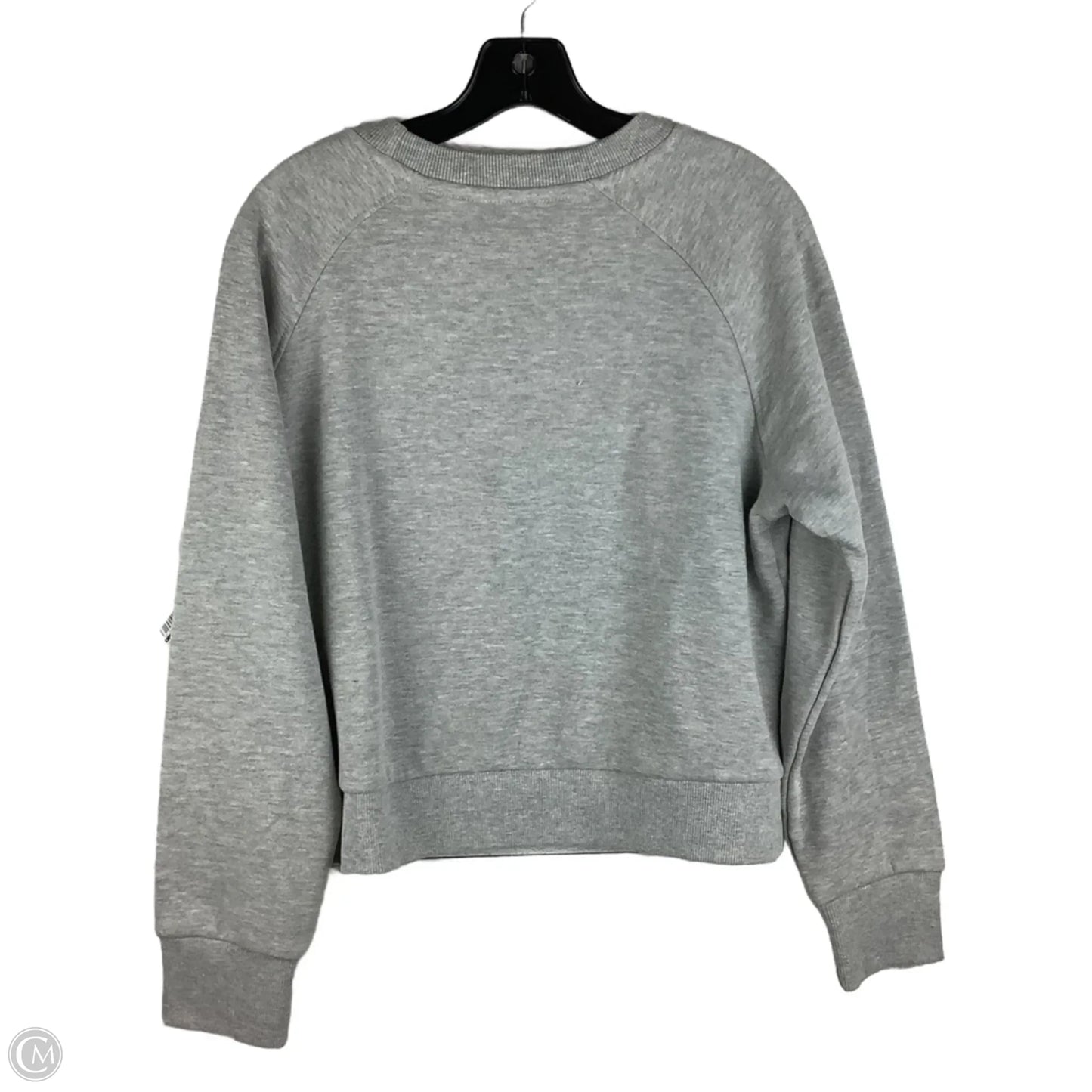 Sweatshirt Crewneck By Clothes Mentor In Grey, Size: S