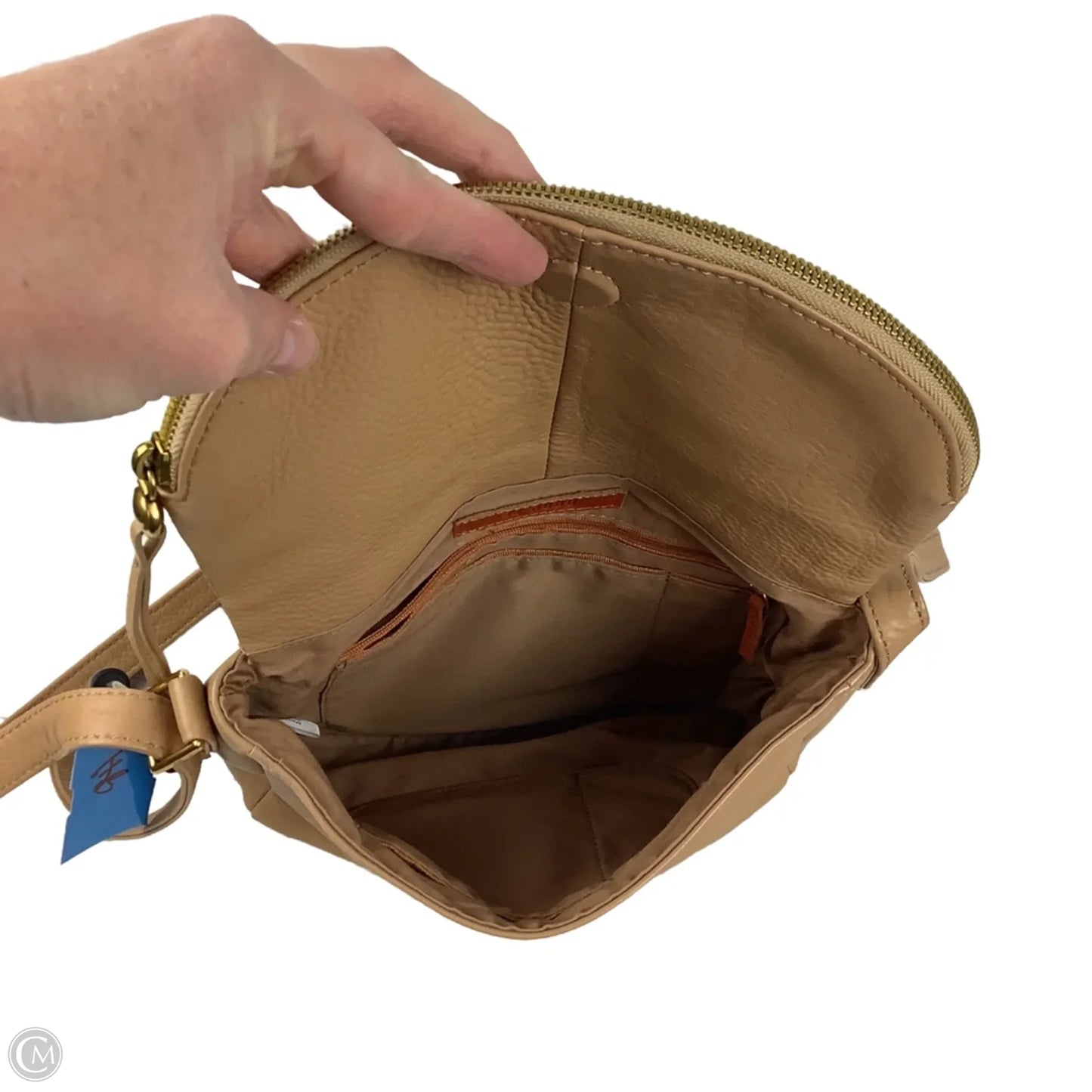 Crossbody Leather By Hobo Intl, Size: Medium