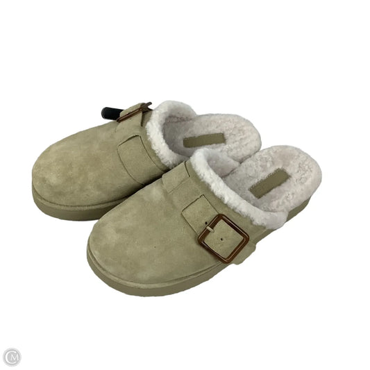 Shoes Flats By Vince In Taupe, Size: 6