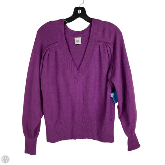 Sweater By Cabi In Purple, Size: S