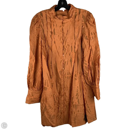 Dress Party Short By English Factory In Orange, Size: S