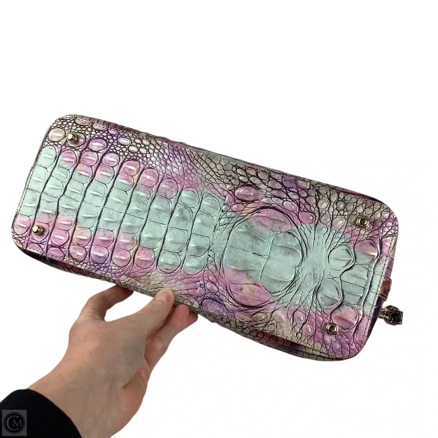 Handbag Designer By Brahmin, Size: Medium