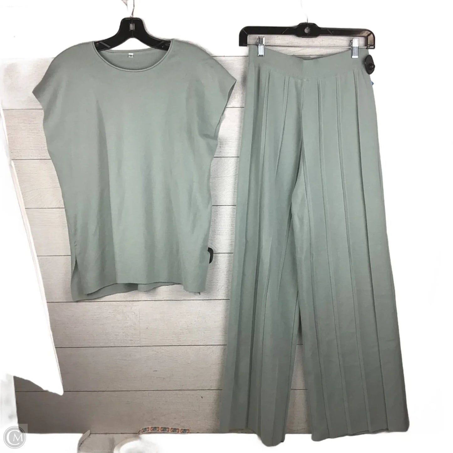 Pants Set 2pc By Clothes Mentor In Blue, Size: M