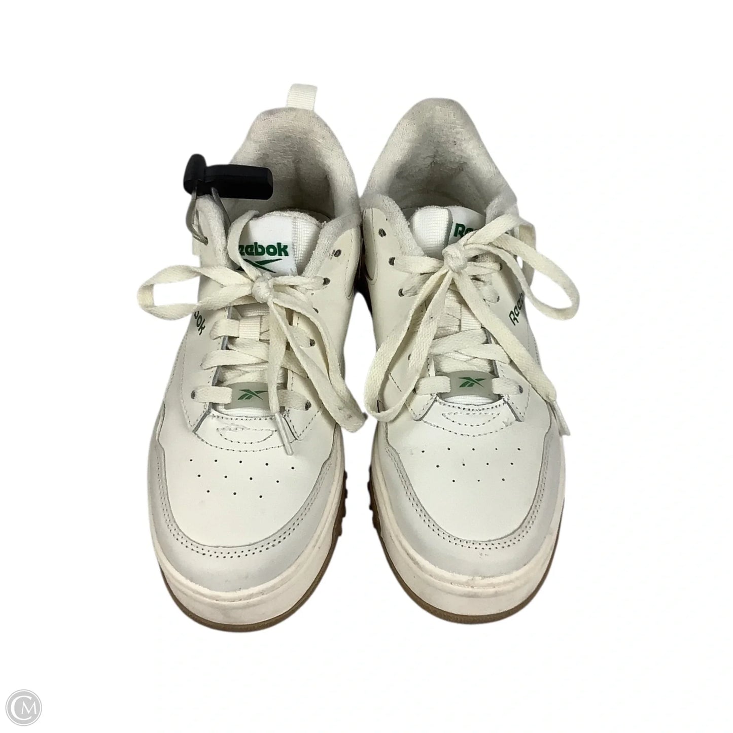 Shoes Sneakers Platform By Reebok In Cream & Green, Size: 7.5