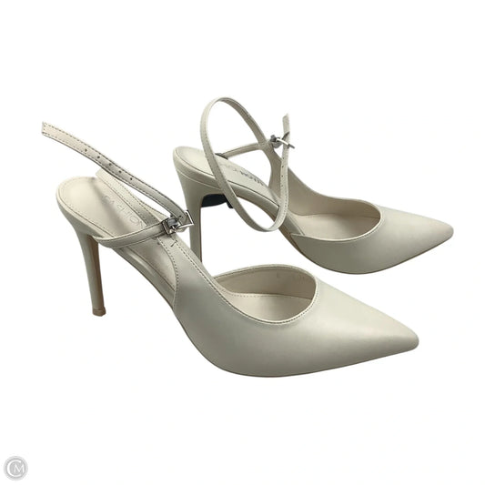 Shoes Heels Stiletto By Fashion Nova In Cream, Size: 11