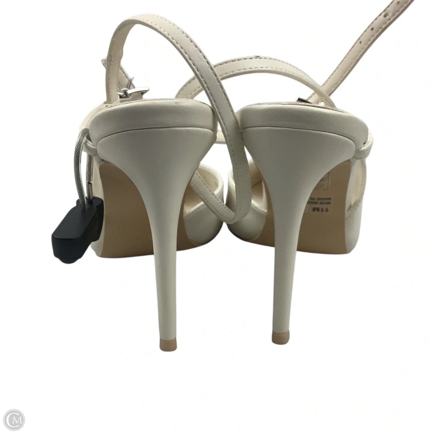 Shoes Heels Stiletto By Fashion Nova In Cream, Size: 11