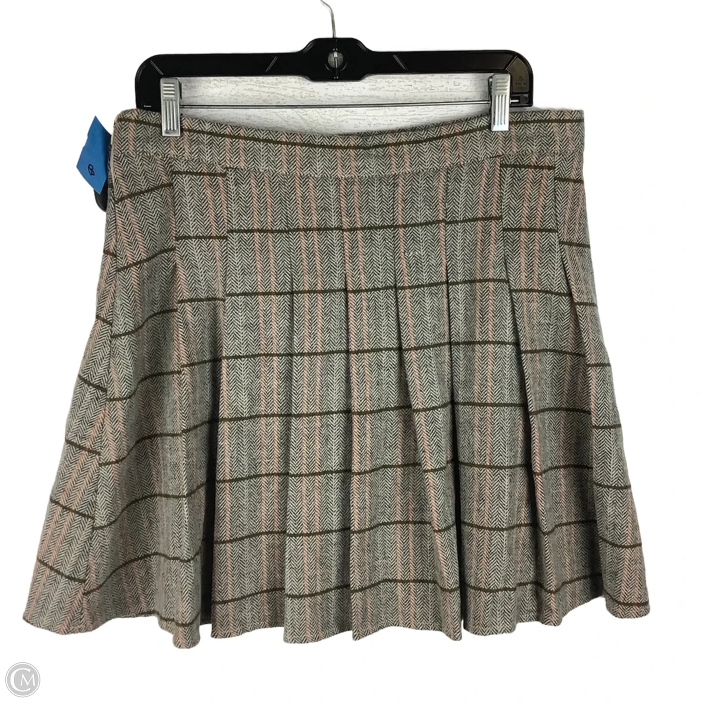 Skirt Mini & Short By Clothes Mentor In Plaid Pattern, Size: L